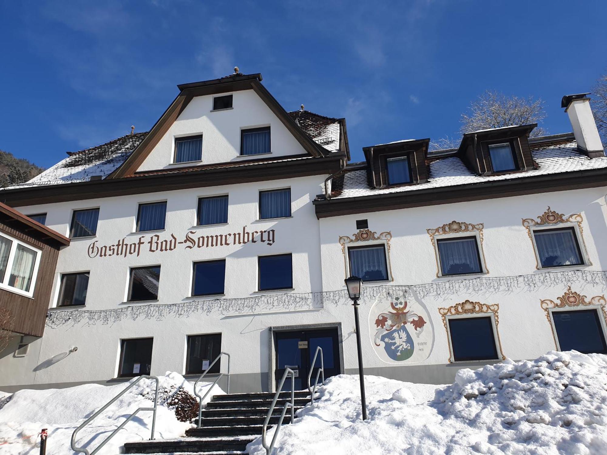 Gasthof Bad Sonnenberg Hotel Nüziders Exterior foto